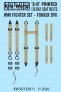 1/32 WWI Fighter Set Fokker Dvii Seat Belts 3D decals