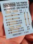 1/48 Full Colour 3D WWII Seat Belt decals WWI Fighter set