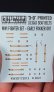 1/72 WWI Fighter Set Early Fokker Dr.I Seat Belt decals