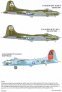 1/72 Boeing B-17F/B-17G Flying Fortress Aircraft ID/Squadron ID image 1