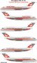 1/144 Douglas DC-9 (DC-9-14) TWA/Trans World Airlines