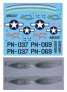 1/72 Decals P-80A Shooting Star over USA (SWORD) image 1