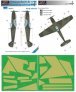 1/48 Mask Messerschmitt Bf 109E Early Pt I (for Eduard, Tamiya,