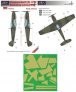 1/72 Masks for Messerschmitt Bf 109E Early Pt II (for Tamiya, Ha