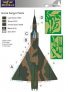 1/72 Mask F-102A Delta Dagger USAF Camouflage painting