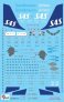 1/200 SAS Airbus A319/A321 decals