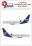 1/200 Sas new cs Boeing 737-700