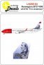 1/200 Norwegian Boeing 737-800 LN-DYD H.C.Andersen