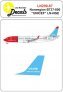 1/200 Norwegian Boeing 737-800 LN-NGE Unicef