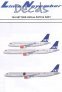 1/144 Airbus A319 and A320. SAS Scandinavian Airlines image 1