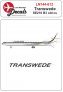 1/144 Transwede old cs Sud-Aviation SE-210 Caravelle 10B3