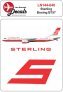 1/144 Sterling Boeing 757 for Zvezda