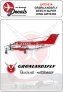 1/72 Greenlandair Beech 200 with masks