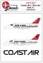 1/72 Sun-Air + leased by Coast Air BAE 31 Jetstream incl. masks