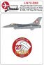 1/72 Rdaf General-Dynamics F-16A 727 Sqn 50 Years