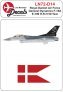 1/72 RDAF/Royal Danish Air Force General-Dynamics F-16A E-190