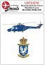 1/72 Rdaf Navy Lynx decals
