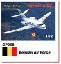 1/72 Dassault-Mystere Falcon 20 Decals Belgian Air Force