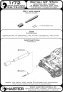 1/72 British QF 95mm howitzer gun barrel & Besa MG image 7