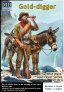 1/35 Gold-digger, The Wild West, 2 figure