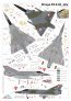 1/48  Mirage IIIS & RS late decals with mask image 2