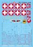 1/48 early Swiss DH-112 Venom Mk.1 / Mk.4 decals