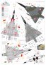 1/72 Mirage IIIS & RS decals with paint mask image 2