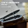 1/48 Douglas A-1H/A-1J Skyraider wing fold with metal gun barrel image 4