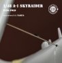 1/48 Douglas A-1H/A-1J Skyraider wing fold with metal gun barrel image 6