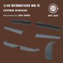 1/48 Hurricane Mk.IIB/Mk.IIC Control Surfaces for Arma Hobby image 1