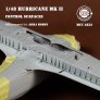 1/48 Hurricane Mk.IIB/Mk.IIC Control Surfaces for Arma Hobby image 6