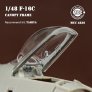 1/48 Canopy frame of single seat F-16 Tamiya image 3