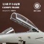 Mini Craft F-14A/F-14B Tomcat Canopy Frame 1/48 for Tamiya image 7
