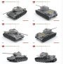 1/35 T-34-85 Czechoslovak production Late 6x camouflages image 3