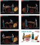 1/35 Cheese Sellers 2 figure & cart image 2