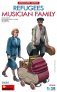 1/35 Refugees Musician Family with luggage