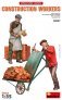 1/35 Construction Workers with Accessories 2 figure