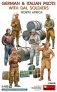 1/48 German & Italian Pilots with Dal Soldiers 6 fig