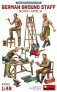 1/48 German Ground Staff with Accessories North Africa
