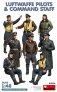 1/48 Luftwaffe Pilots and Command Staff 8 figure