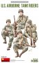 MiniArt Figurines U.S. Airborne Tank Riders 1/35