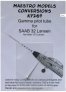 1/72 Gamma pitot tube for SAAB 32 Lansen