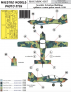 1/48 Scottish-Aviation Bulldog Sk.61 splinter camouflage masking