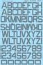 Microscale 1/48 Lettere & Numeri US 60� 24' 36' - 3 Fogli