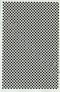 1/4 inches Black Checks