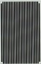 Microscale Strisce Parallele Nere 1/8 pollice