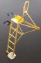 1/72 Saab JAS-39C Gripen  ladder PE set of Gripen ladder image 1
