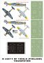 Montex Maschere Bf-109G-6 Finlandia 1/24 per Trumpeter