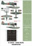 Montex Maschere Nakajima A6M2-N Rufe 1/24 Trumpeter