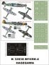Montex Masken Bf-109K-4 1/32 f�r Hasegawa